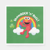 Elmo | Shamrock 'n' Roll Rainbow Servet (Voorkant)