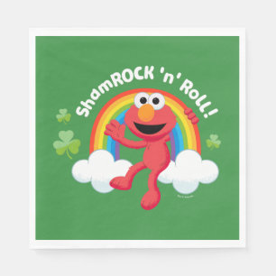 Elmo   Shamrock 'n' Roll Rainbow Servet