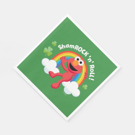 Elmo | Shamrock 'n' Roll Rainbow Servet (Hoek)