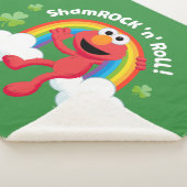 Elmo | Shamrock 'n' Roll Rainbow Sherpa Deken (3/4)