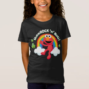 Elmo   Shamrock 'n' Roll Rainbow T-shirt