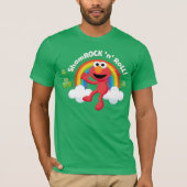 Elmo | Shamrock 'n' Roll Rainbow T-shirt (Voorkant)