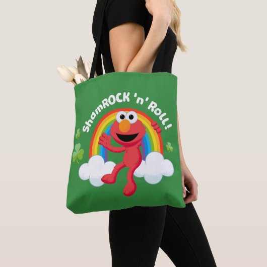 Elmo | Shamrock 'n' Roll Rainbow Tote Bag (Dichtbij)