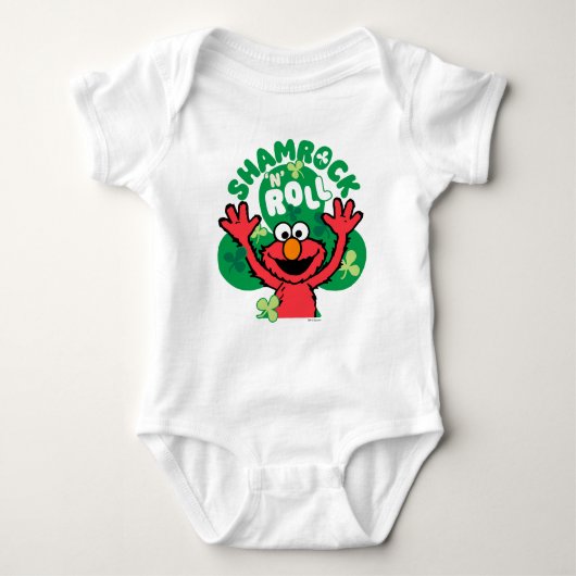 Elmo | Shamrock 'n' Roll Romper (Voorkant)
