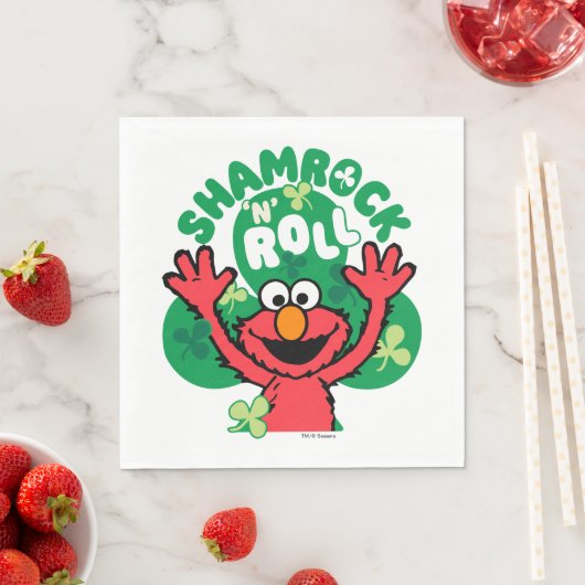 Elmo | Shamrock 'n' Roll Servet (Insitu)