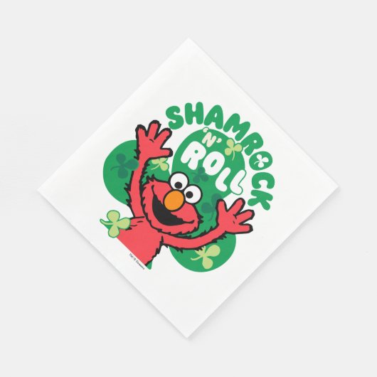 Elmo | Shamrock 'n' Roll Servet (Hoek)