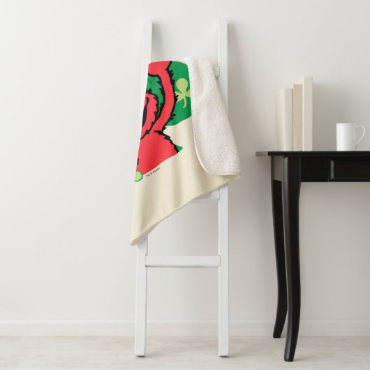 Elmo | Shamrock 'n' Roll Sherpa Deken (In situ)