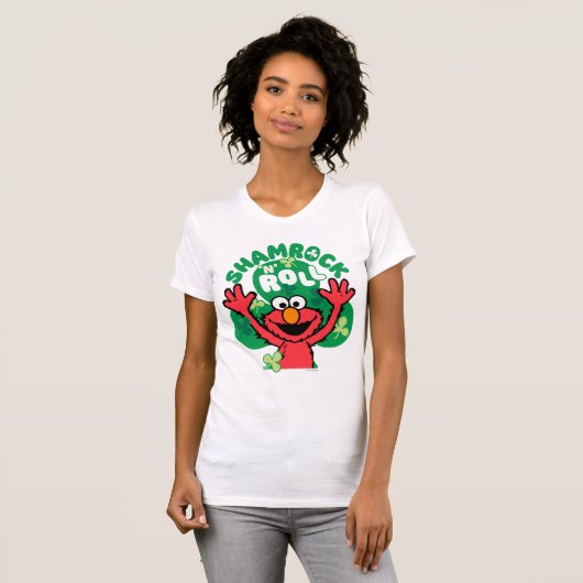 Elmo | Shamrock 'n' Roll T-shirt (Voorkant volledig)