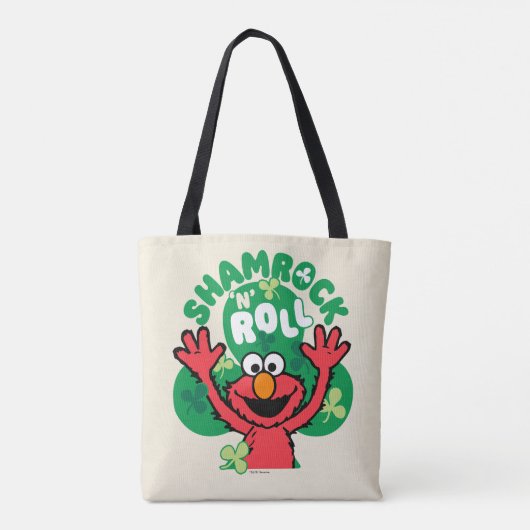 Elmo | Shamrock 'n' Roll Tote Bag (Achterkant)