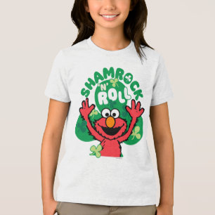 Elmo   Shamrock 'n' Roll Tri-Blend Shirt