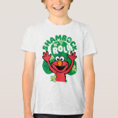 Elmo | Shamrock 'n' Roll Tri-Blend Shirt (Voorkant)