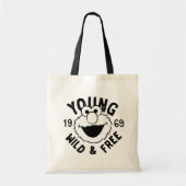 Elmo Skate Logo - Jong, Wild & Vrij 1969 Tote Bag (Voorkant)