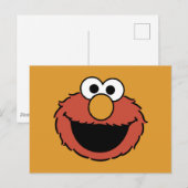 Elmo Smiling Face Briefkaart (Voorkant / Achterkant)