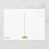 Elmo Smiling Face Briefkaart (Achterkant)