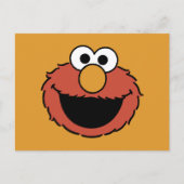 Elmo Smiling Face Briefkaart (Voorkant)