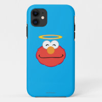 Elmo Smiling Face met Halo