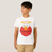 Elmo Smiling Face met Halo T-shirt (Voorkant volledig)
