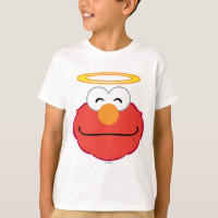 Elmo Smiling Face met Halo
