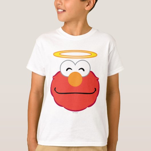 Elmo Smiling Face met Halo T-shirt (Voorkant)