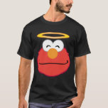 Elmo Smiling Face met Halo T-shirt<br><div class="desc">Druk jezelf uit met deze Sesamstraat Emoji © 2014 Sesamworkshop. www.sesamestreet.org</div>