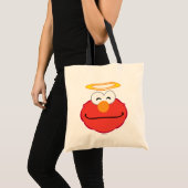 Elmo Smiling Face met Halo Tote Bag (Voorkant (product))