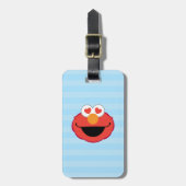 Elmo Smiling Face met Heart-Shaped Eyes Bagagelabel (Voorkant verticaal)