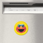 Elmo Smiling Face met zonnebrillen Magneet (Insitu (Vaatwasser))