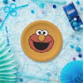 Elmo Smiling Face Papieren Bordje (Feest)