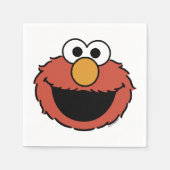 Elmo Smiling Face Servet (Voorkant)