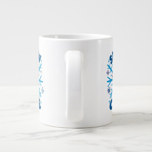 Elmo Snow Schattige Grote Koffiekop (Achterkant)