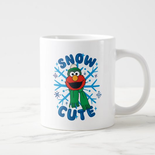 Elmo Snow Schattige Grote Koffiekop (Rechts)