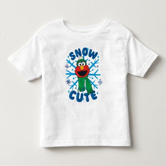 Elmo Snow Schattige Kinder Shirts (Voorkant)