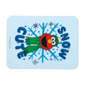 Elmo Snow Schattige Magneet (Horizontaal)