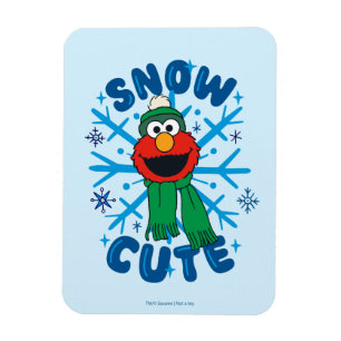 Elmo Snow Schattige Magneet