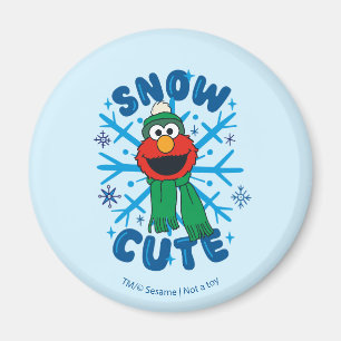 Elmo Snow Schattige Magneet