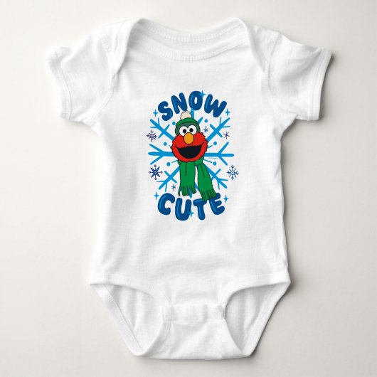 Elmo Snow Schattige Romper (Voorkant)
