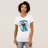 Elmo Snow Schattige T-shirt (Voorkant volledig)