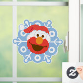 Elmo Snowflake Raamsticker (Huis)