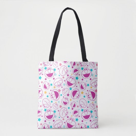 Elmo | Sweet- en Cute Star-patroon Tote Bag (Voorkant)