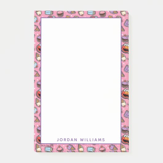 Elmo Sweet Treat Sticker Patroon Post-it® Notes (Voorkant)