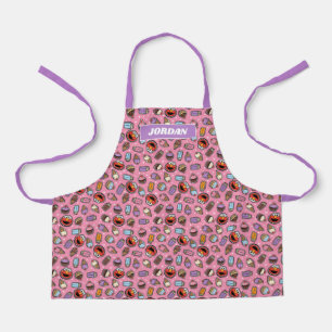 Elmo Sweet Treat Sticker Pattern Schort