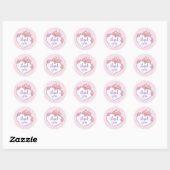 Elmo Sweetheart Birthday Ronde Sticker (Vel)