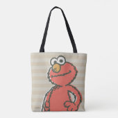 Elmo tote bag (Achterkant)