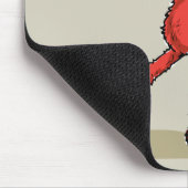 Elmo uit grootmoeders tijd muismat (Hoek)