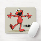 Elmo uit grootmoeders tijd muismat (Met muis)