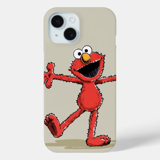 Elmo uit vroeger dagen Case-Mate iPhone case (Achterkant)