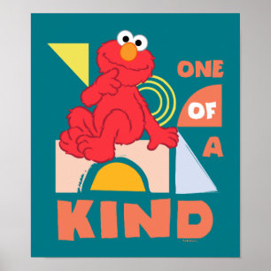 Elmo Uniek Exemplaar Poster