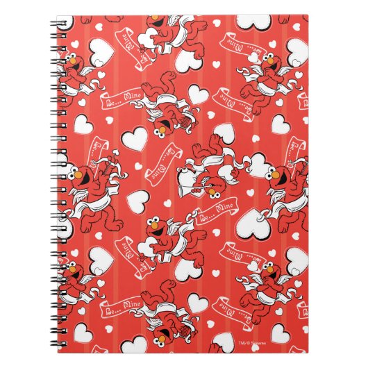 Elmo Valentine's Cupido Notitieboek (Voorkant)