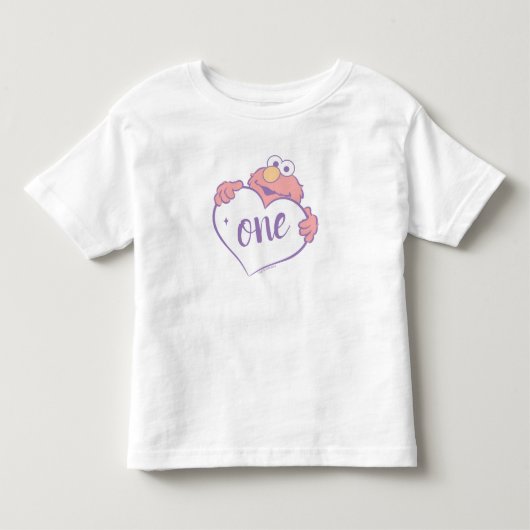 Elmo Verjaardag Hartendief Kinder Shirts (Voorkant)