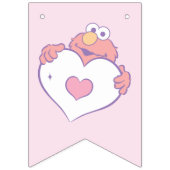 Elmo Verjaardag Hartendief Vlaggetjes (Eerste vlag)